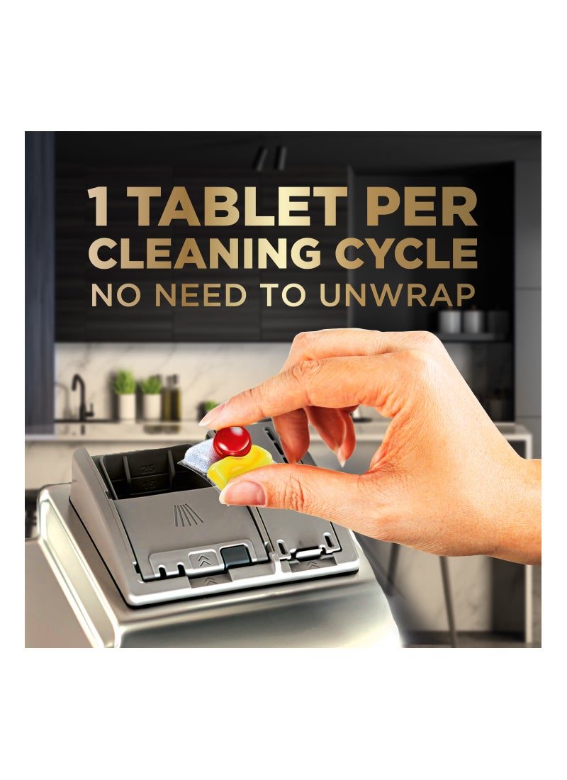 Finish Powerball Ultimate All in One Dishwasher Tablets Lemon Sparkle Scent 48 Tabs - Image 3